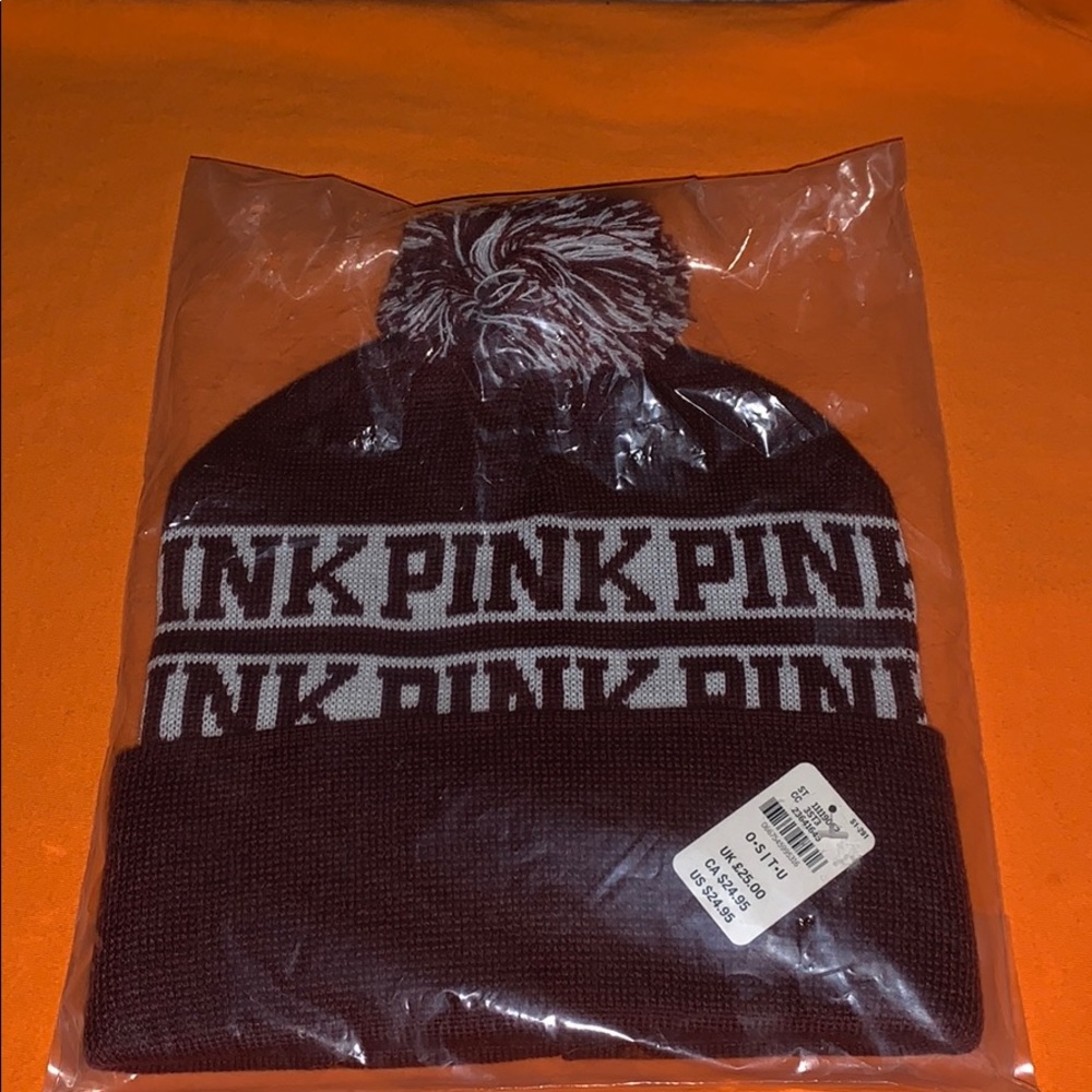 Pink beanie